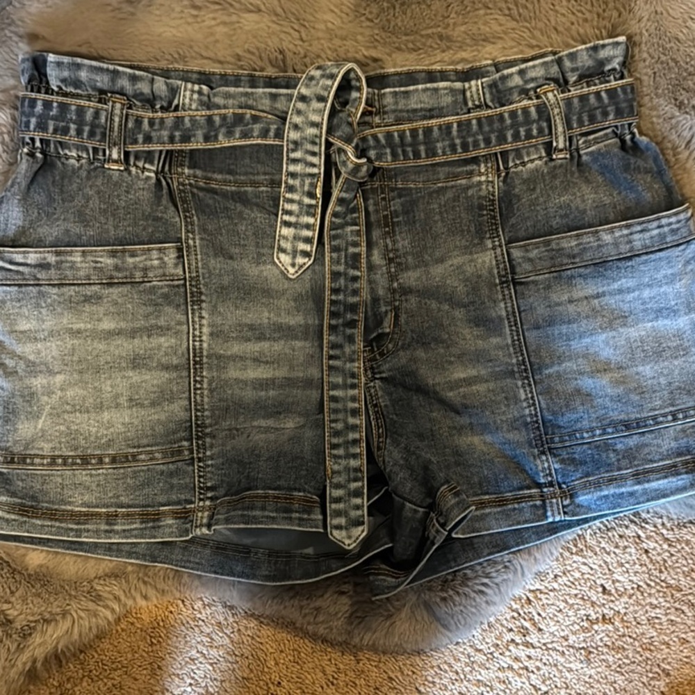 Maurices Denim Women's Shorts with Belt